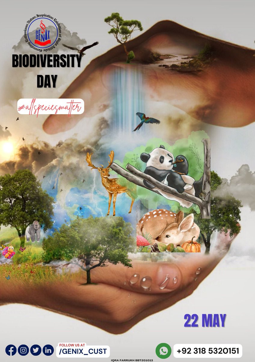 🌍🦉 Every ecosystem has its unique inhabitants, each with a story to tell. Let's listen and learn from nature's wisdom. #NatureSpeaks
#allspeciesmatter
#genixsociety #ProtectBiodiversity #BiodiversityMatter
#Nature
@Genix_cust
#genixcust