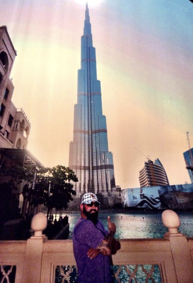 Nine years ago today I flew to Dubai for a few days…. I miss traveling outside the country.