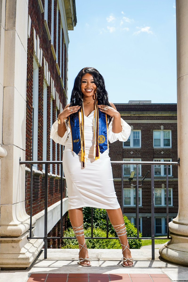 It’s officially Alumna to you now😉

Signing out,

✨Kayla Jones

✅Magna Cum Laude with a 3.72 GPA
✅B.S. Food / Nutritional Science Pre-Medicine Concentration 
✅Full-time job offer
✅Class of 2023

Future Physician loading 👩🏾‍⚕️🩺

#ncat #hbcu #hbcugrad #Classof2023