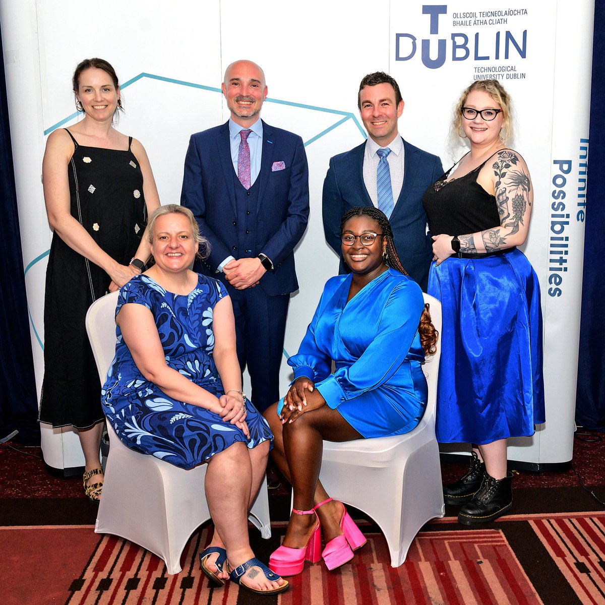 TU Dublin Staff at Societies Awards 2023