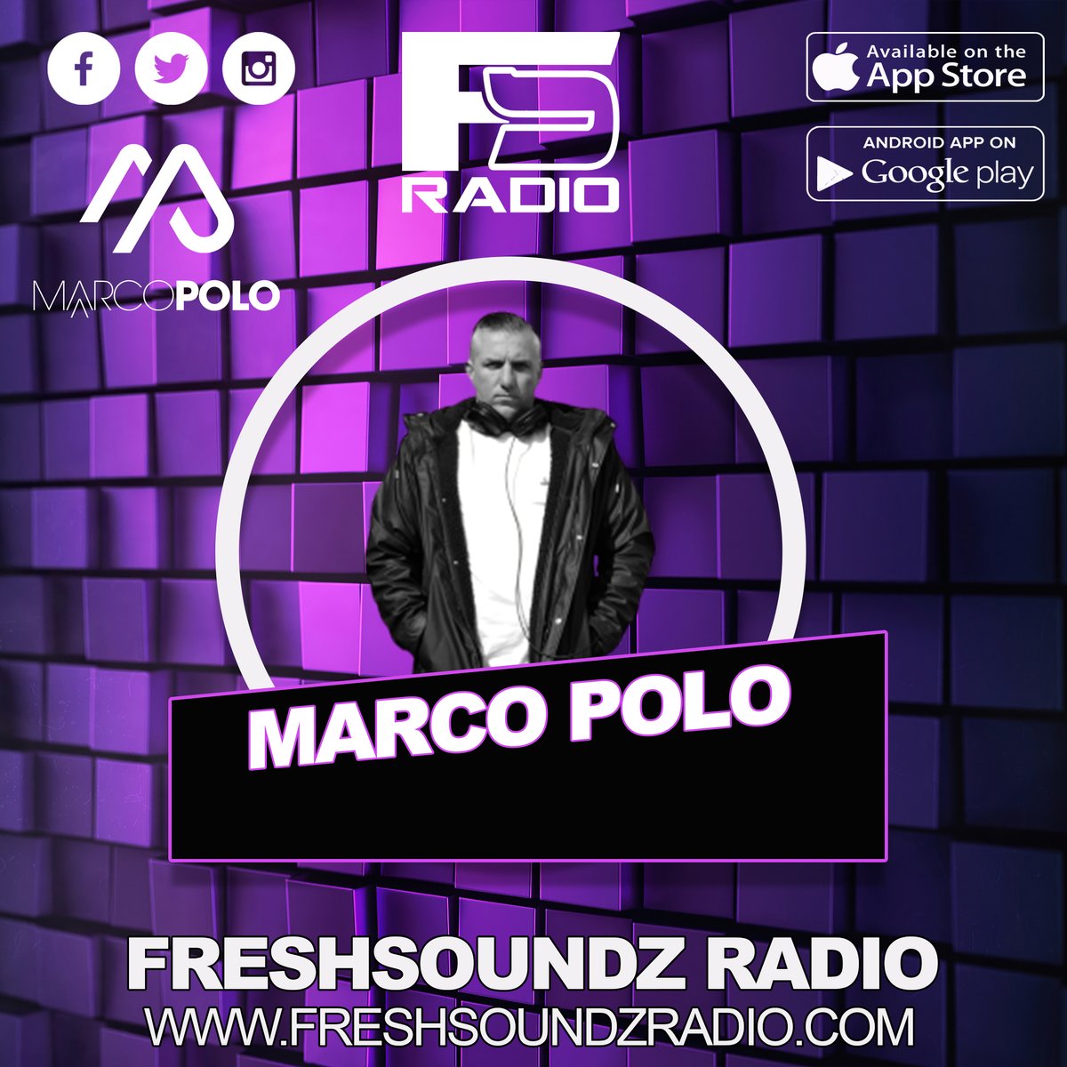 FreshSoundzuk's tweet image. Get locked into the sounds of Marco Polo live now - #QuickRecord in Operation