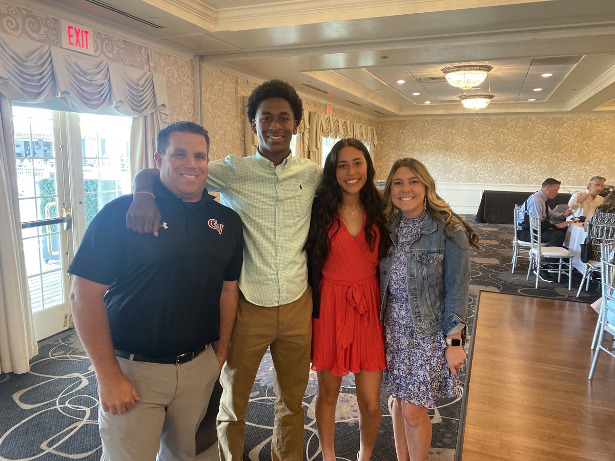 Congratulations to Jade DelCollo and Cade Cooper who were honored at the Central League Middle School scholar-athlete luncheon today as the Garnet Valley Middle School scholar-athletes of the year!