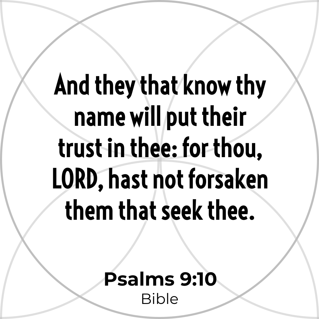 UrMessageToday's tweet image. “And they that #KnowThy name will put their #trust in thee: for thou, LORD, hast #NotForsaken them that seek thee.”
Psalms 9:10
Bible #A #truth #wisdom #dailymessage yourmessage.today