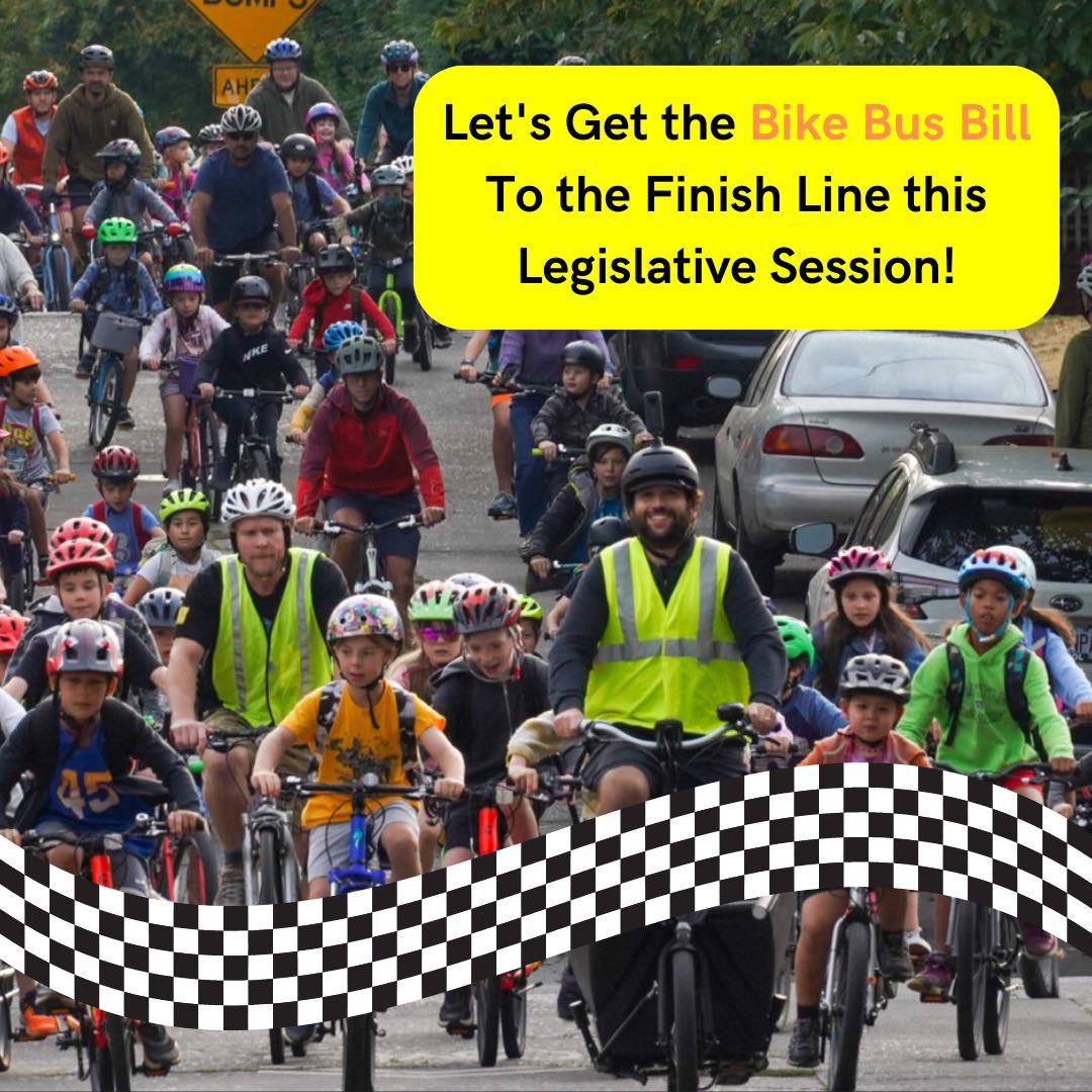 CoachBalto's tweet photo. I hope @doctormaxine will help get the #BikeBus bill #HB3014 up for a vote.  It's so important to give school districts flexibility to use their transportation funding and give kids safe, healthy ways to get to school with the added benefit of shrinking the pickup line. #orleg https://t.co/xIwcYSylAi