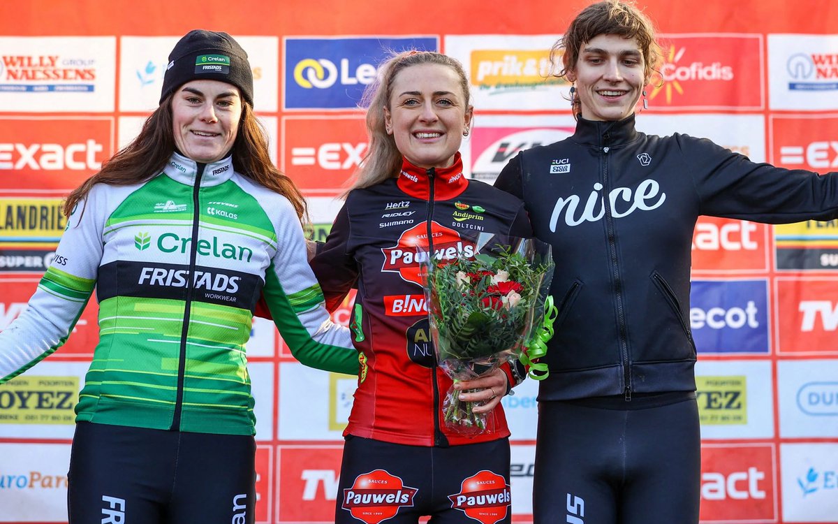 OliLondonTV's tweet image. Women’s Cycling Champion Hannah Arensman has announced her retirement saying she is “done with the sport” after beating humiliated and beaten by a biological man during a cycling championship.

The female cyclist previously came 4th place at the UCI Cyclocross National behind a…