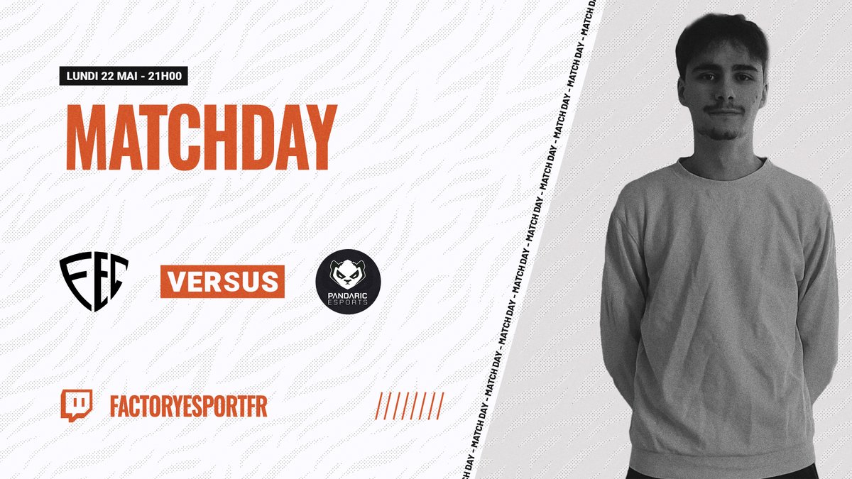 Maintenant que les play-off sont assurés, go aller chercher une meilleur place #ESEA #CSGO !
  
🆚 @PandariceSports
🕘 21H00
📽   twitch.tv/factoryesportfr
🏆 8 - 4

Let's go <a href="/Deartslash/">Antoine / Deartslash</a>, @Hezzcsgo, <a href="/ShidowCS/">Shidow</a>, <a href="/chrisTcsgo/">chrisT667 🌍</a> &amp; <a href="/rioTAAANK/">rioTAAANK</a> 

Merci <a href="/FactoryClubFR/">Factory Club pour Entrepreneur</a> 

#FECforVictory🟠⚪