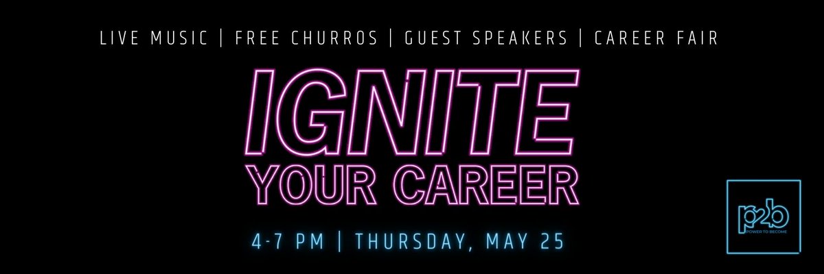 The BYUI Career Center and P2B are excited to host our first Ignite Your Career (byui.edu/p2b) event on Thursday, May 25th in the McKay Amphitheater.

This event will feature live entertainment, games, career fair, and two fantastic speakers! #p2b #byui #byuidaho
