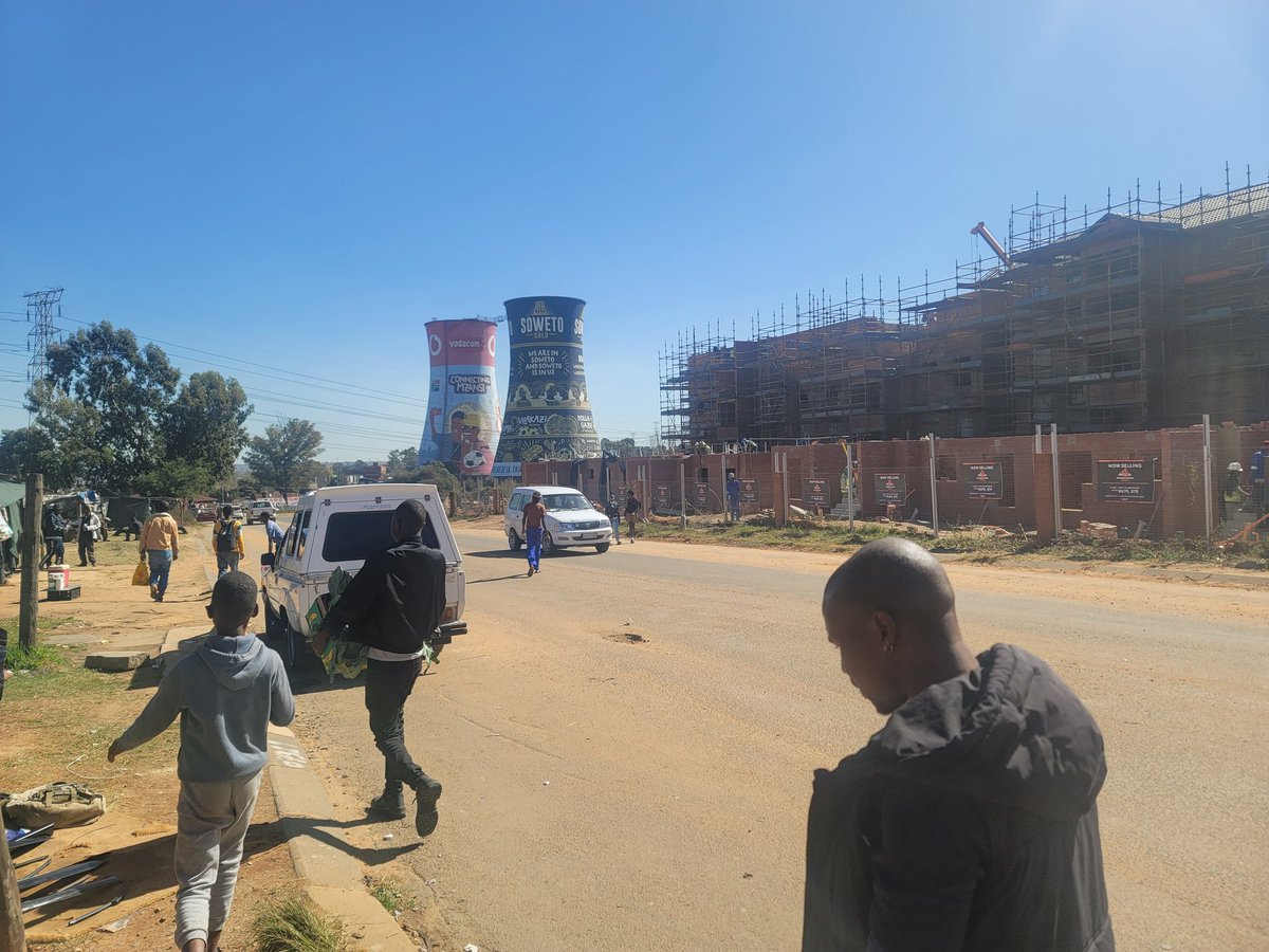 Walking with the people of Soweto Township!#Africa #Soweto #returninghome #SouthAfrica