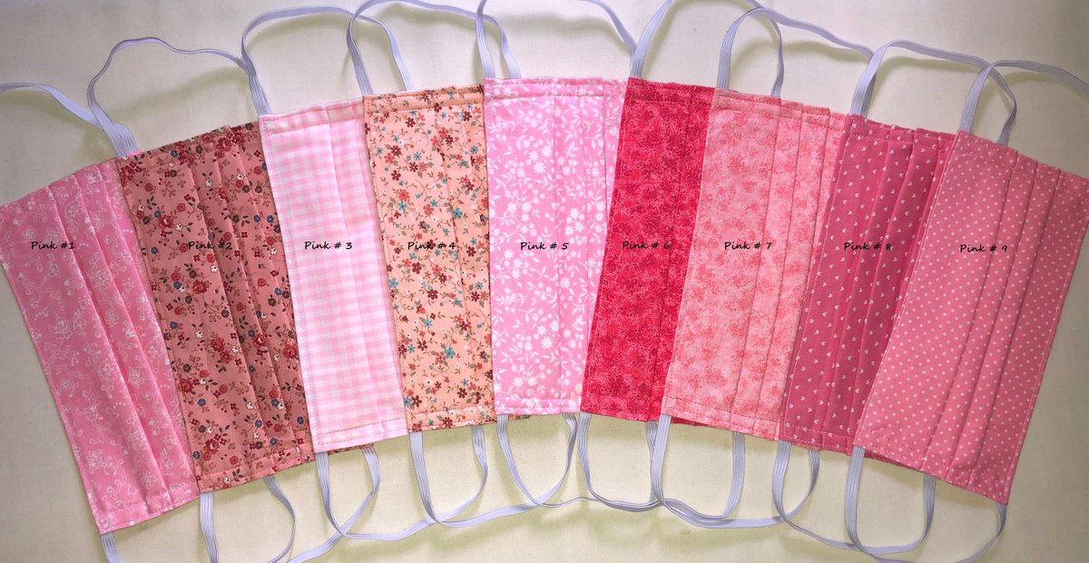 and_beanie's tweet image. Pink Face Mask with Filter Pocket, Aluminum Nose Strip, Adjustable Beads For Adults &amp;amp; Kids with Many Designs &amp;amp; Sizes #pinkfacemask #pinkfloralmask #filterfacemask #xlpinkfacemask #pinkginghamfacemask #pinkpolkadotfacemask #kidsfacemask etsy.me/3Wqi208