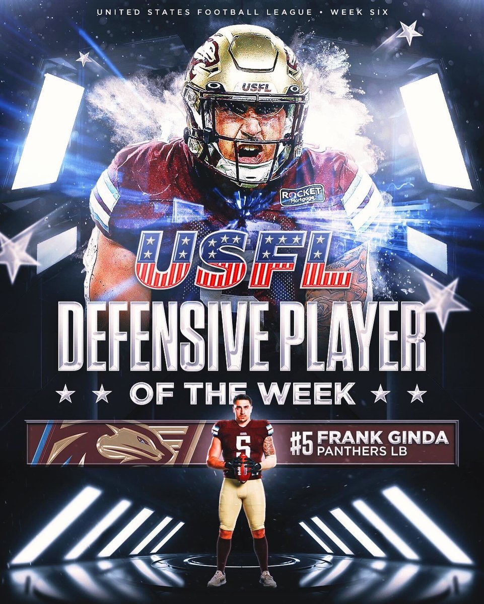 No surprises here… Congrats to two-timer Defensive Player of the Week: FRANK 👏 THE 👏 TANK 👏 @frankginda05