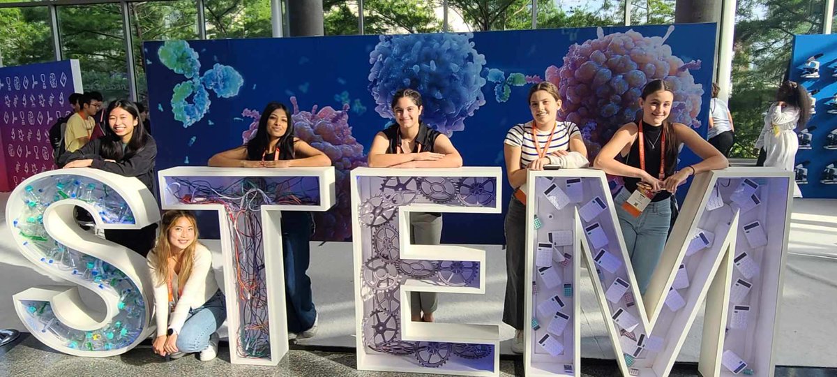 Back from Dallas after an exciting and rewarding week at the International Science and Engineering Fair. I am so proud of Joy, Riya, and Sofia for all of their hard work and accomplishments this year. #RegeneronISEF
@BethpageUFSD