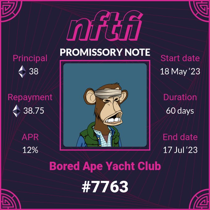NFTfi's tweet photo. Beautiful punks and apes on NFTfi last week! π
Low APR loans like these can accumulate a lot of Earn Points for the NFTfi leaderboard and point multipliers. Learn about Earn Points at https://t.co/jFQ7k6JHd1.
#NFTfiSummer #NFTfiRewards
@cryptopunks @BoredApeYC https://t.co/Ovr5p38eQr