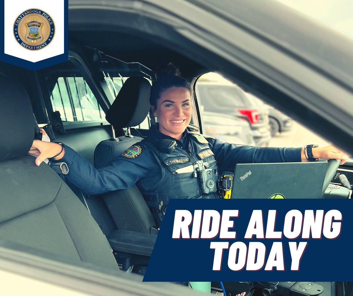 Chattanooga PD on Twitter "DID YOU KNOW that we offer a ridealong