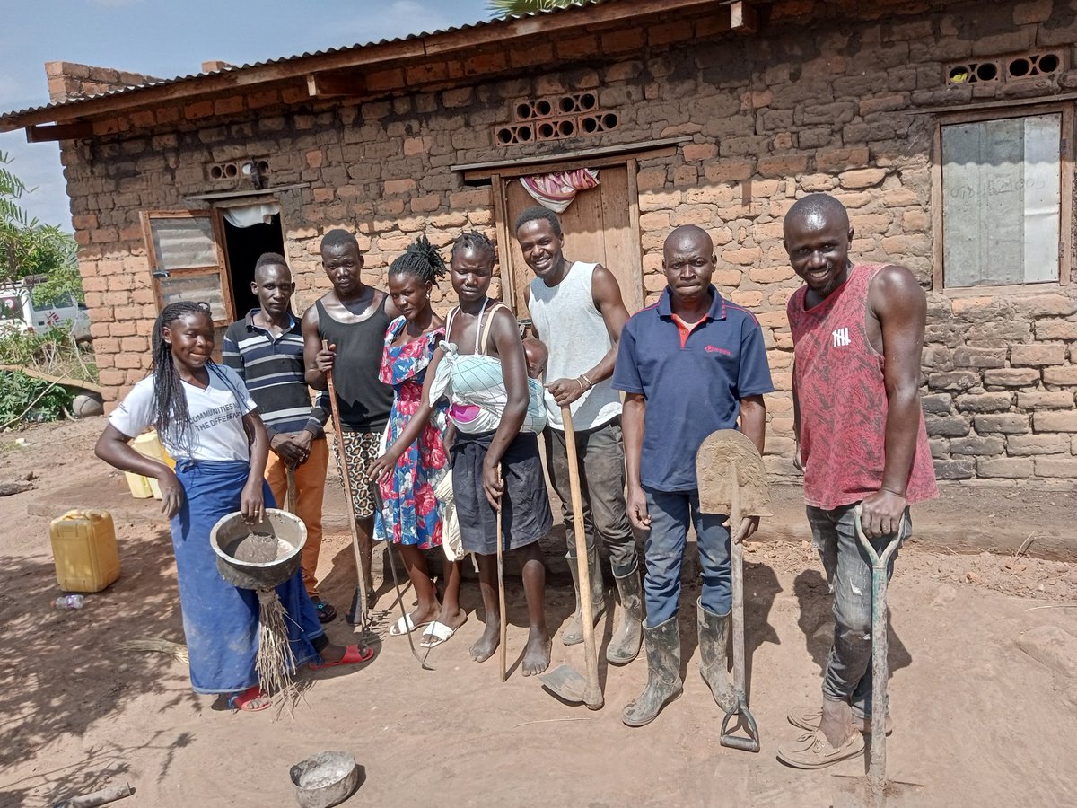 Repairing the home of our own. #with us nothing for us