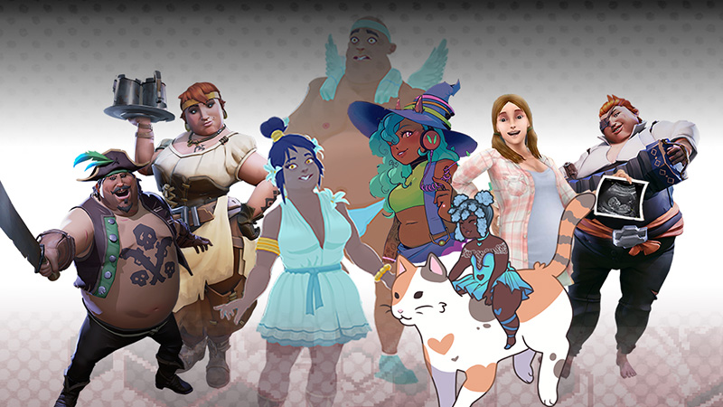 Ways to inclusively design fat characters in games gamedeveloper.com/culture/better…