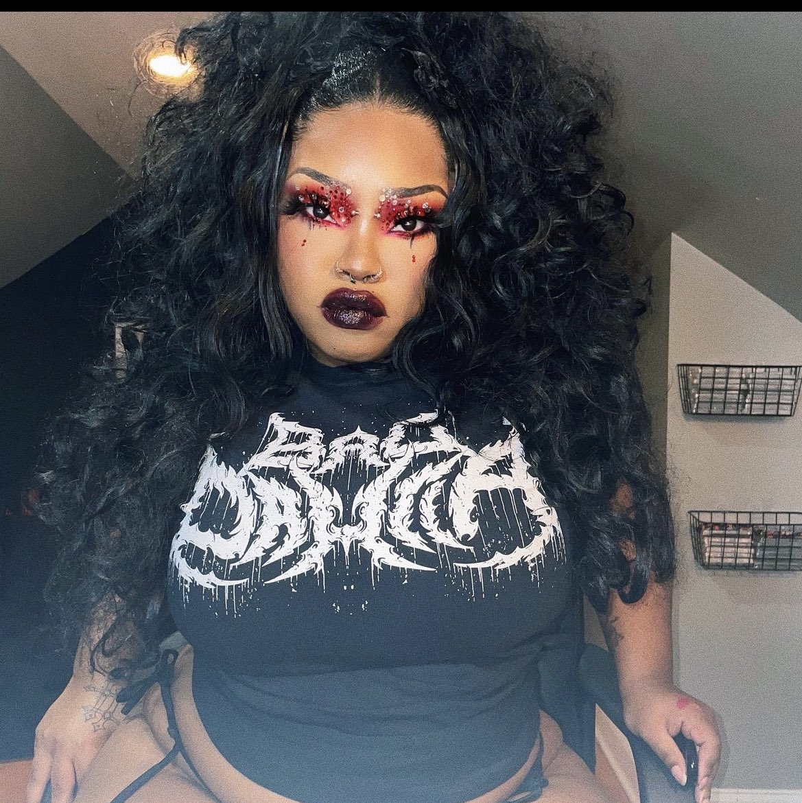 🕸️big tiddy goth gf🕸️ on Twitter "can i volunteer for her to be named after me? 🥺👉🏾👈🏾"