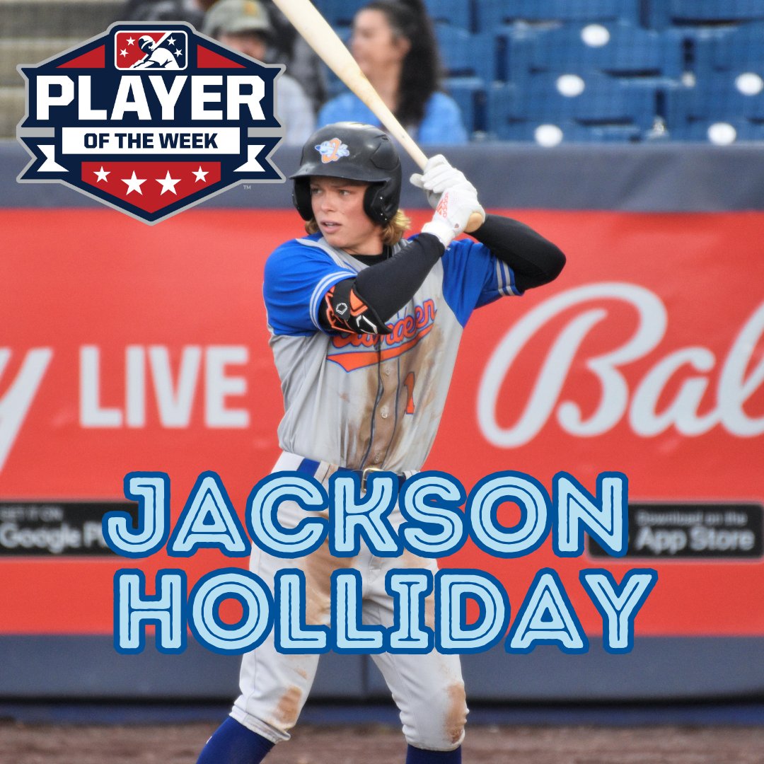 Aberdeen IronBirds on Twitter "Congrats to Jackson Holliday for being