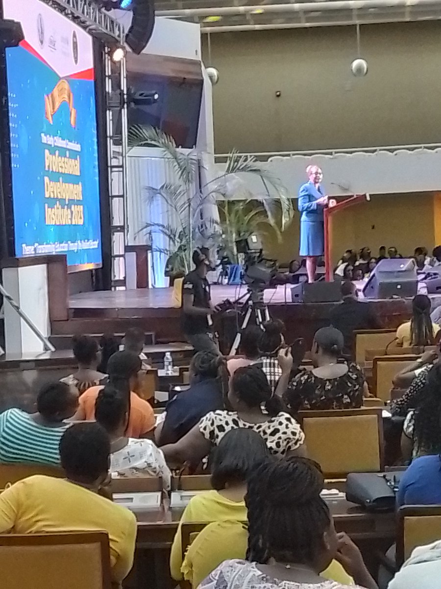 The amazing Executive Director <a href="/karlenedesland1/">Karlene</a> ❤ representing the best Public Sector Agency in Jamaica💯 @ECCPDI2023 <a href="/ECCJA/">Early Childhood Commission</a> 🥳🥳🥳. Under the theme: "Transforming Education Through the Resilient Educator". <a href="/tkmsingh/">Trisha K Williams-Singh</a> <a href="/FaithECC07/">Faith Lyn</a> <a href="/Stcy14226538/">October Girl✨️♏️</a>