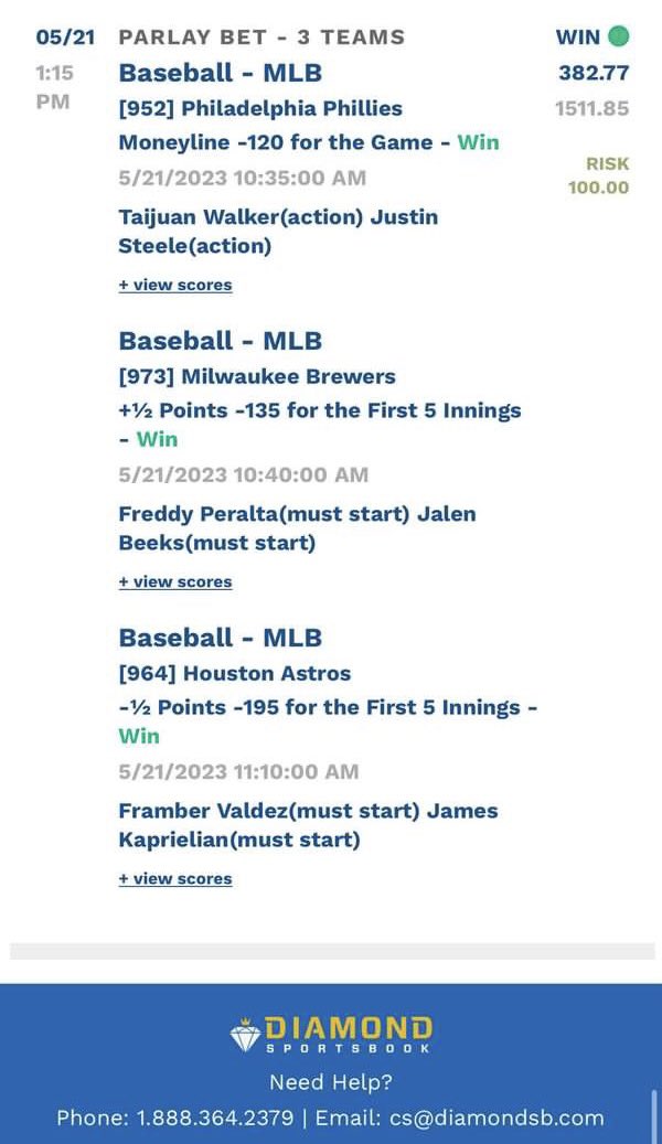 Clients cashing parlays on our action 🤷‍♂️ #gamblingtwitter #SportsBettingResults #WinningBets #BettingWins #BettingResults #SportsbookWins #ProfitableBets #BetWinRepeat #BettingSuccess #SportsGambling #WinningPicks #SportsBettingWins #BettingROI #SportsbookProfit