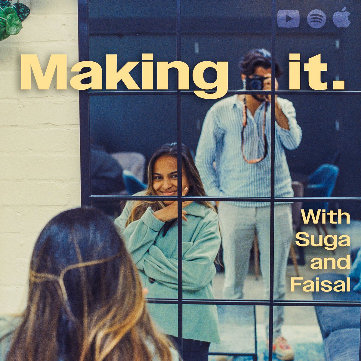 drfai_j's tweet photo. 🎉 I'm super excited to finally share that I'm releasing a Podcast with my friend @suga_roy !! 

🎤 'Making It' - Sharing the ups and downs of creating things and sharing them online.

👇 The first video episode is dropping soon on YouTube!!!

https://t.co/lTcAn9XWOI https://t.co/dLhzY34LGh
