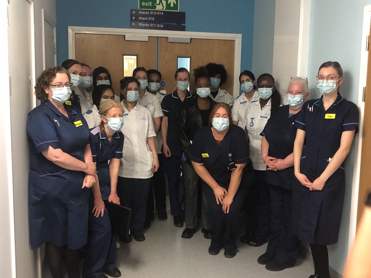 School of Nursing, AHPs and Midwifery (@uhb_son) on Twitter photo 😊A great day welcoming the first students onto placement at ward 515’s new student led clinical learning environment (SLCLE). Presentations, special guests, ward tours & inspiring words from our Chief Nurse <a href="/MargaretGarbet6/">Margaret Garbett</a> <a href="/uhbtrust/">University Hospitals Birmingham</a> 😊A great day welcoming the first students onto placement at ward 515’s new student led clinical learning environment (SLCLE). Presentations, special guests, ward tours & inspiring words from our Chief Nurse <a href="/MargaretGarbet6/">Margaret Garbett</a> <a href="/uhbtrust/">University Hospitals Birmingham</a> 