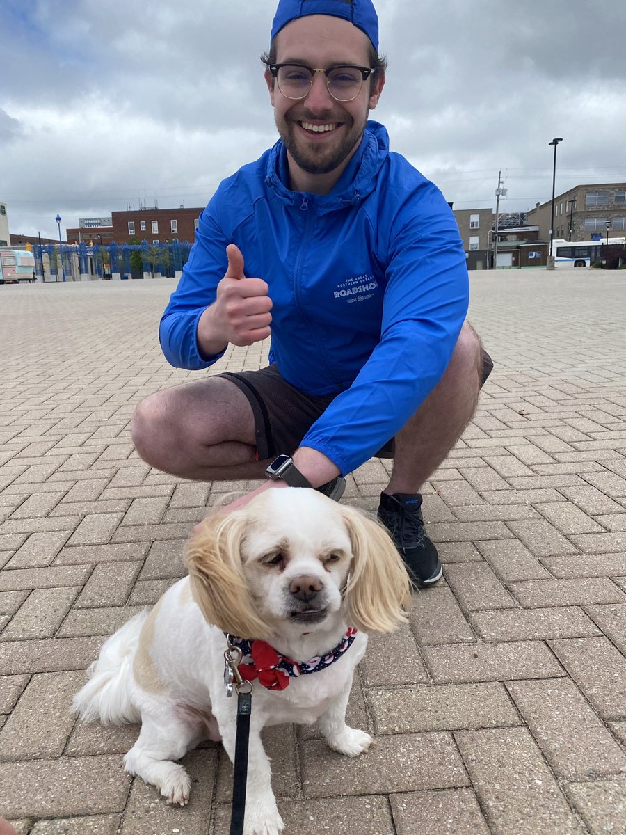 jtherapydog's tweet photo. 🐾Had fun with my friends from the @ScienceNorth Roadshow 💙 on this day last year 
#dogsoftwitter #memories #northbay https://t.co/sa60YVgDfD