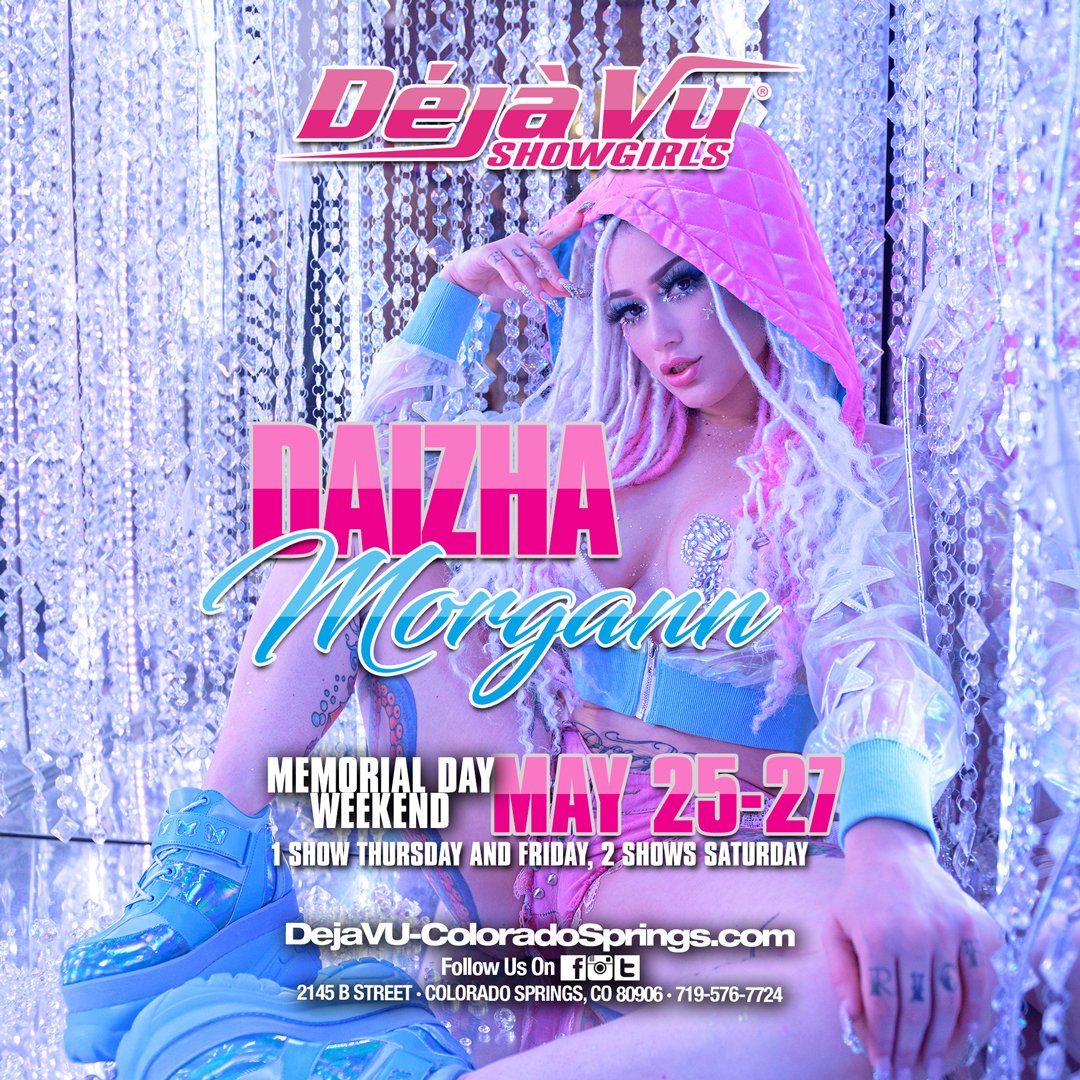 Daizha Morgann on Twitter: "i'M COMiN TO COLORADO SPRiNGS THiS WEEKEND