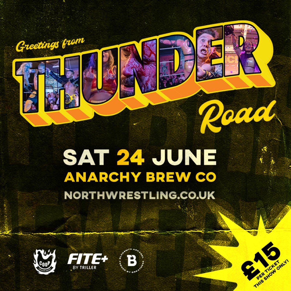 TICKETS ON SALE NOW 

We’ve reduced tickets to £15 for this show ONLY, due to its proximity to the BIG ONE™️ 

Believe me, there is some big ones to announce 👋 🥩 

💺 7 seated tix left until it’s standing room only! 

LINK. IN. BIIIOOOOO