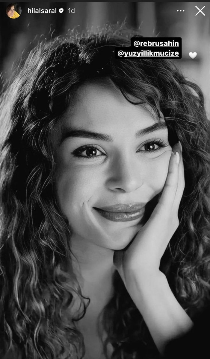 #YüzYıllıkMucize yönetmenimiz #HilalSaral’ın #EbruŞahin’li paylaşımı; 🤍