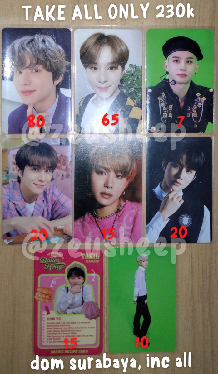 ZEUSHEEP's tweet photo. wts // want to sell nct ready ina
clearance sale

jungwoo taeil

📍 surabaya, jawa timur
🛒 via oren, inc all
🌐 ww ok must have ina address

t. photocard pc nct 127 album dicon baker house ar fanmeeting 2021 regulate sg21 season greetings interasia favorite recipe selca concept https://t.co/R8qijI9stD