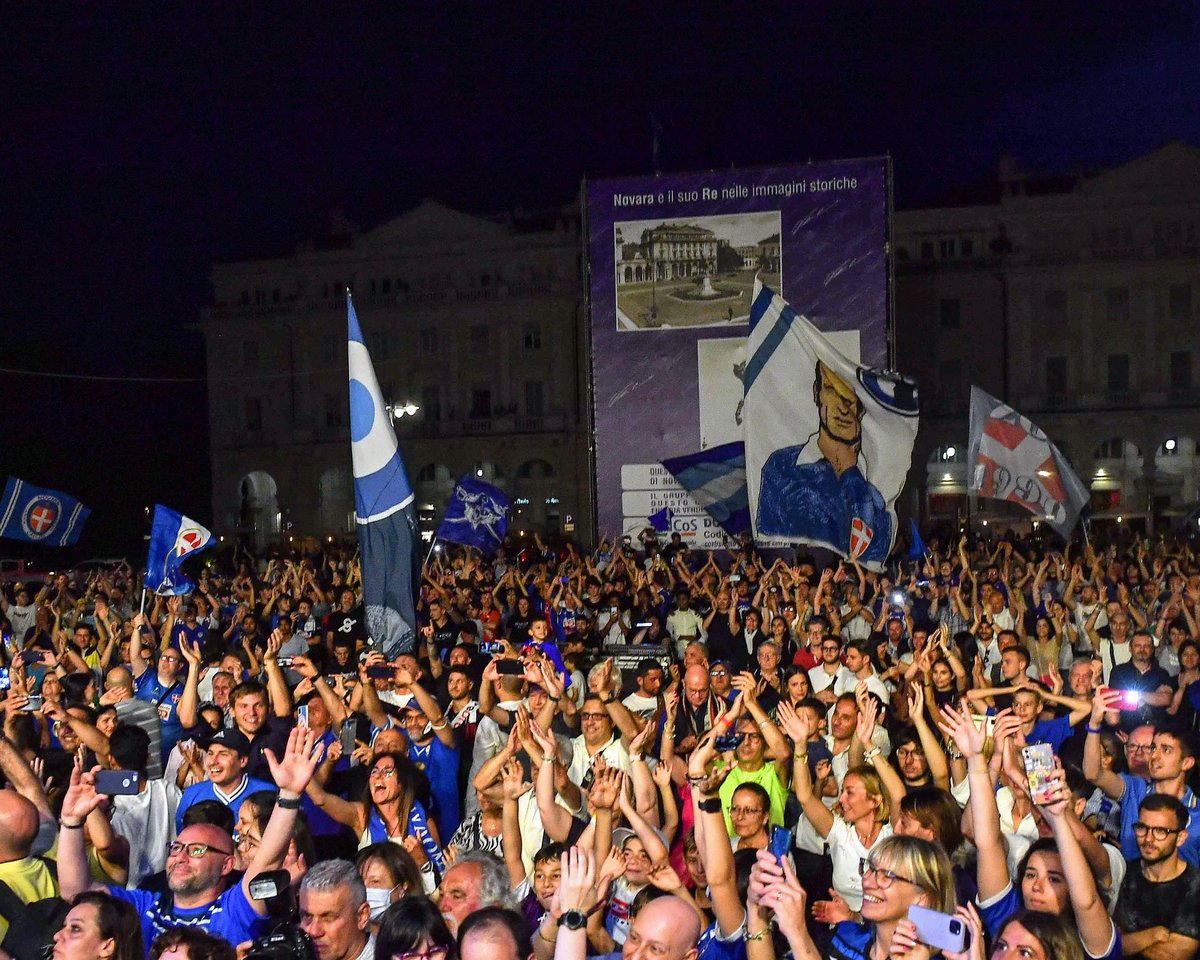 novarafootball's tweet photo. Una notte speciale, una notte azzurra โจ
๐ 22.5.22
#ForzaNovara ๐ตโช #NovaraFC #novarafootballclub #SerieC #Csiamo https://t.co/2Dp12hfo0a