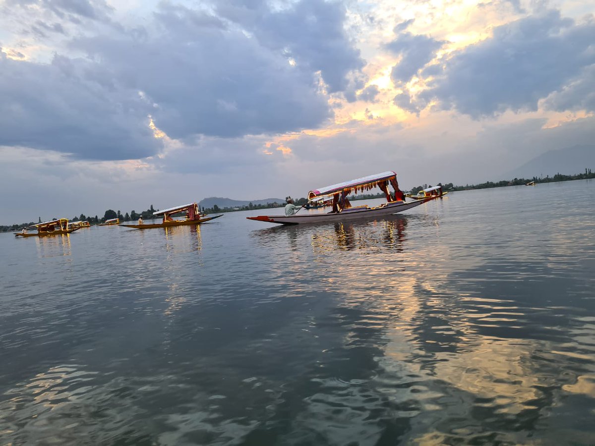 Ended the day with a scenic shikara ride on the Dal Lake followed by a cultural performance and delicious wazwan dinner! Thank you @g20org @JandKTourism @srinagaradmin @tourismgoi for the impeccable arrangements!
#G20Kashmir