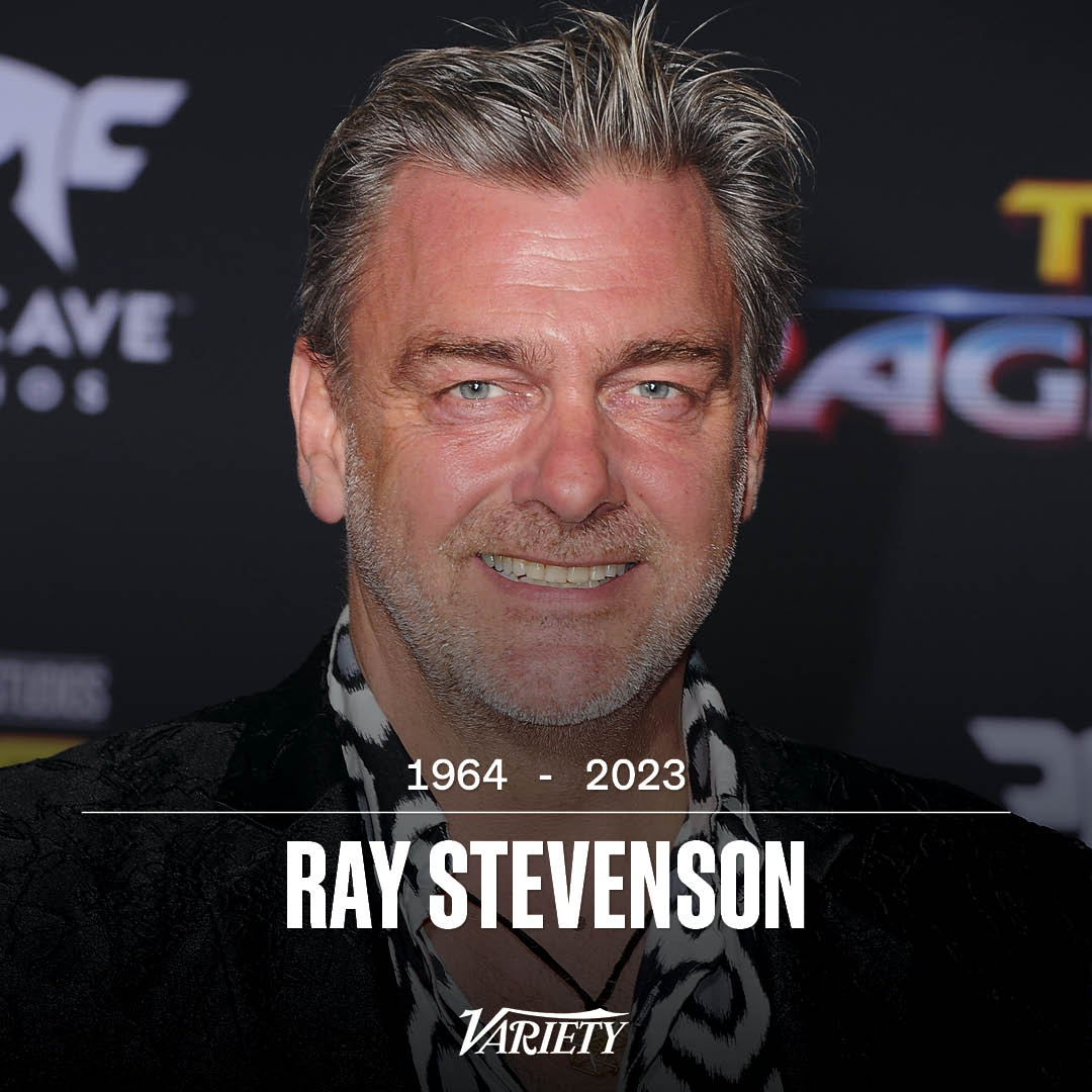 Ray Stevenson, the Irish actor who starred in films like “Punisher: War Zone,” “King Arthur,” the “Thor” films and the upcoming “Ahsoka” series,” died on Sunday, Variety has confirmed with his publicist. He was 58. variety.com/2023/film/peop…