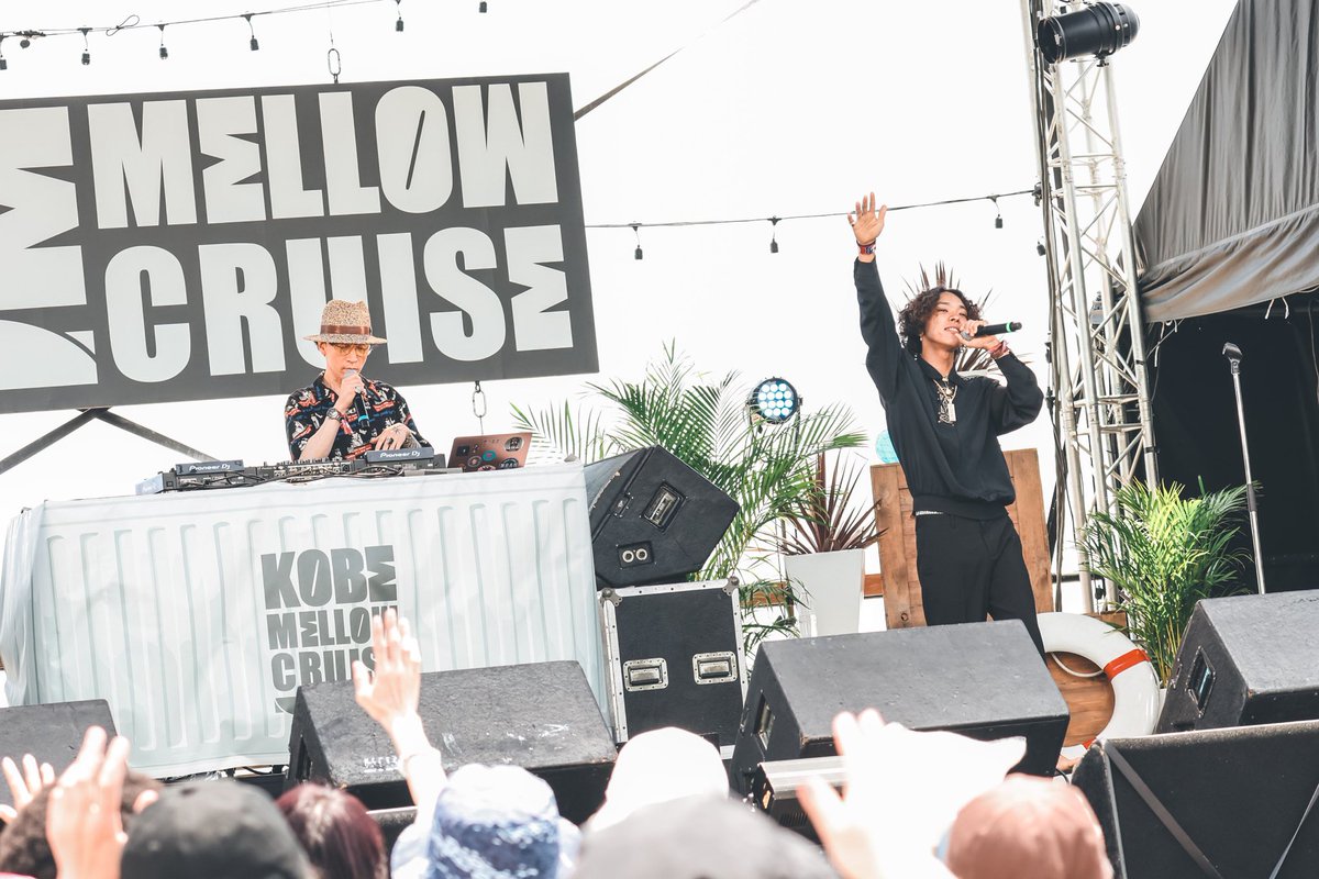 KOBE MELLOW CRUISE 2023 LIVE PHOTO ----------- - - - - - Q/N/K(QN/菊地成孔) @official_qn @H_Naganuma 　- - - - - --------- #KOBEMELLOWCRUISE #メロクル PHOTO：Hoshina Ogawa