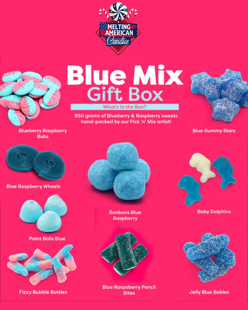 Try The Treat From American & British Pick & Mix ✨

PICK 'N MIX SWEETS GIFT BOX - LARGE MIXED BLU

#picknmix #sweets #candy #pickandmix #sweetshop #sweettooth #picknmixsweets #retrosweets #sweettreats #sweeties #sweet #smallbusiness #chocolate #treats #pickandmixsweets