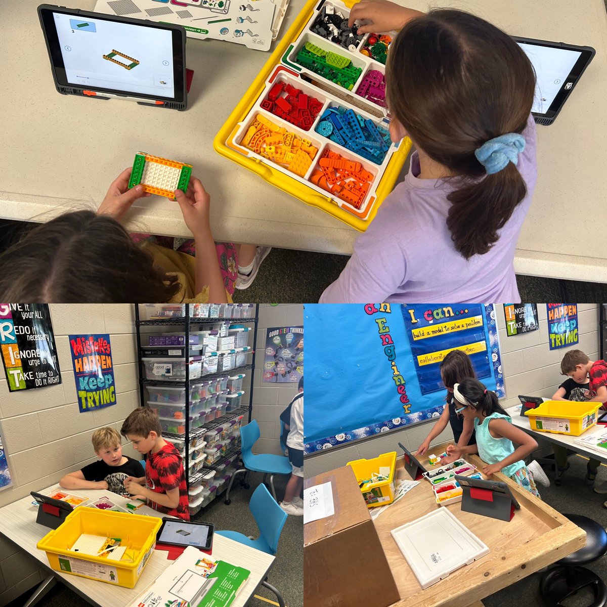 We had so much fun building Lego cave cars and programming their lights today in STEM! <a href="/nbes220/">@NBES220</a> <a href="/thurston220/">Rita Thurston</a> #WeBelong220