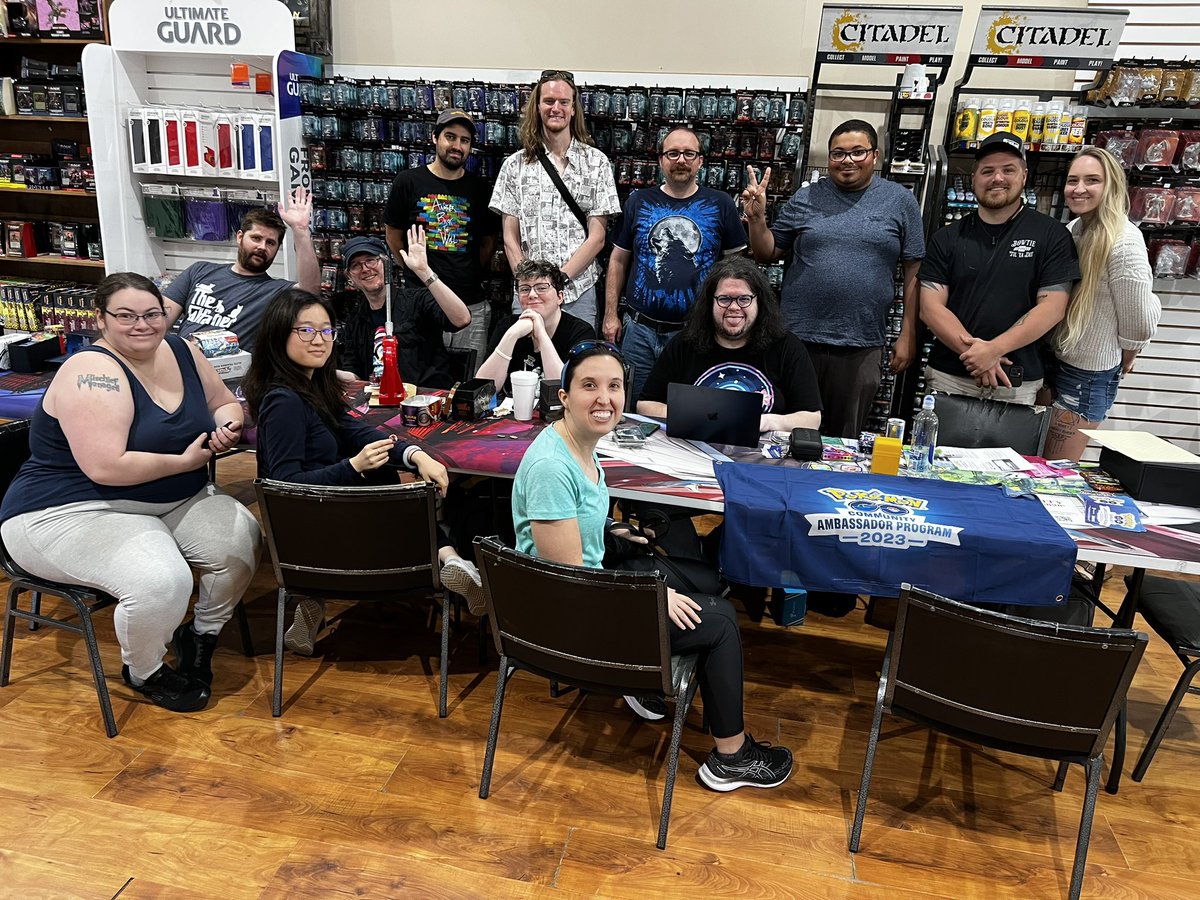 Blown away by the great turnout for our Fennekin Community Day Meet-Up and Classic City Pokémon
League welcome party! See y'all next month!
#pokemongo #playpokemon #communityambassador
