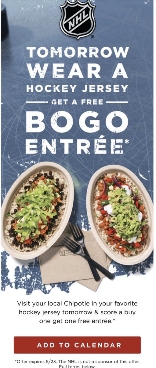 NEXTGEN_DEALS AND STEALS 🔥🏃‍♂️ on Twitter "Wear a Hockey Jersey to