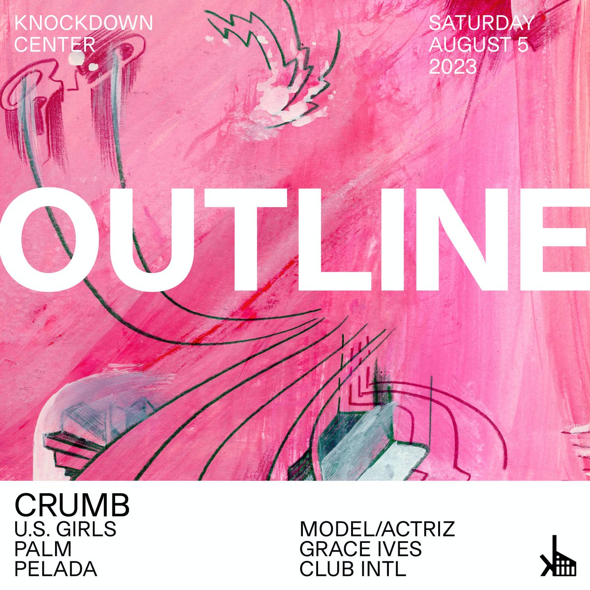 Just Announced: Outline returns August 5. Use 'KNOCKDOWN' to access the ticket presale: link.dice.fm/outlinesummer2… @crumbtheband @YouSGirls @modelactriz @palmmlap @graceives4u @tobias_rochman @John_Eatherly