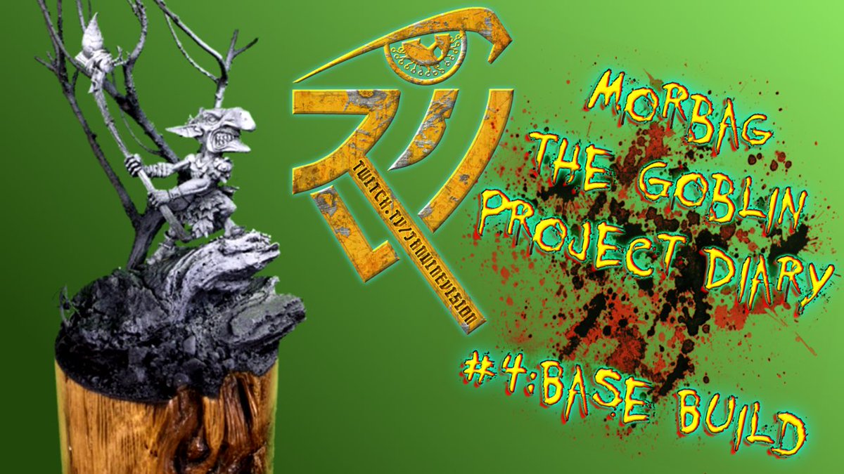 Pt 4 of the Morbag Project Diary is finally finished and up!! In this one I show how I build up a scenic base and what materials I use for it. 

Video link is posted in my discord in the video tutorials channel - Enjoy :)