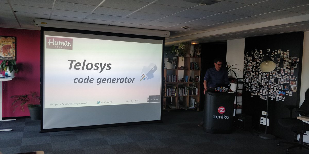 telosys's tweet image. Telosys at Human Talks Nantes
Slides are now available here : 
speakerdeck.com/telosys/telosy… 

#Telosys #HumanTalks #OpenSource #MDE #CodeGeneration #CodeGenerator #programming #development #bootstrapping