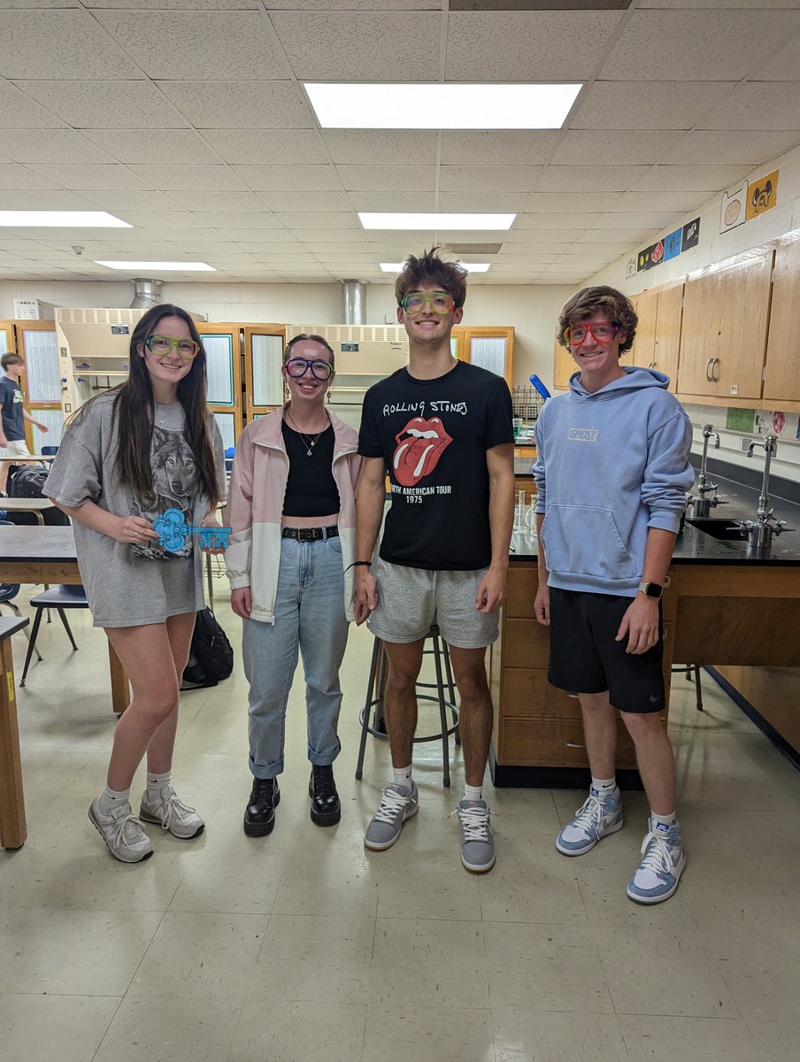 Mrs. Peters Chemistry 2 class were tasked with an escape room for their final exam.