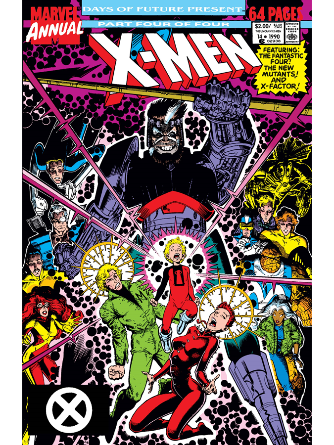 Classic XMen on Twitter "XMen Annual 14 cover dated January 1990."