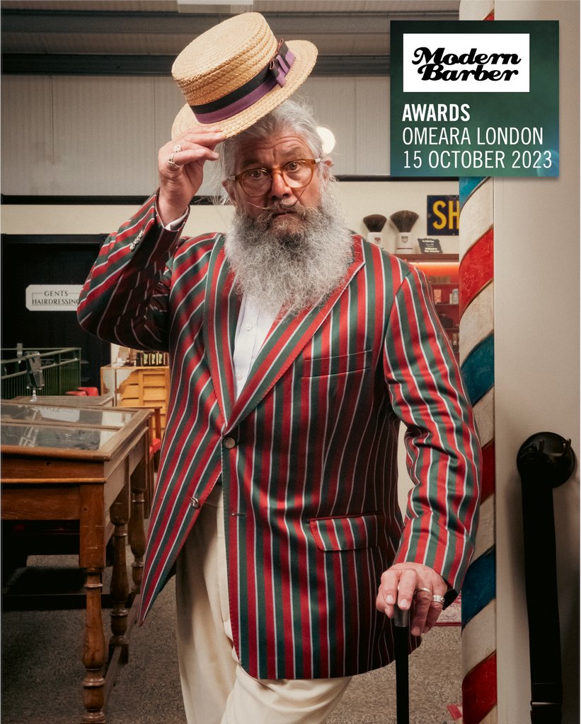 Captain Fawcett is simply delighted to be sponsoring the Modern Barber Awards 2023 for the 'Best Business Leader' category. Huzzah!

#modernbarberawards #barberawards #barberawards #judging #bestbusinessleader