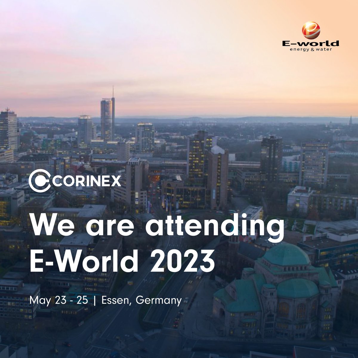 The countdown has begun! @EworldEssen is just around the corner, and we can't contain our excitement to connect with new faces to share and exchange ideas on the latest trends, technologies, and opportunities shaping our energy sector. 
#Eworld23 #energytransition #resilientgrid