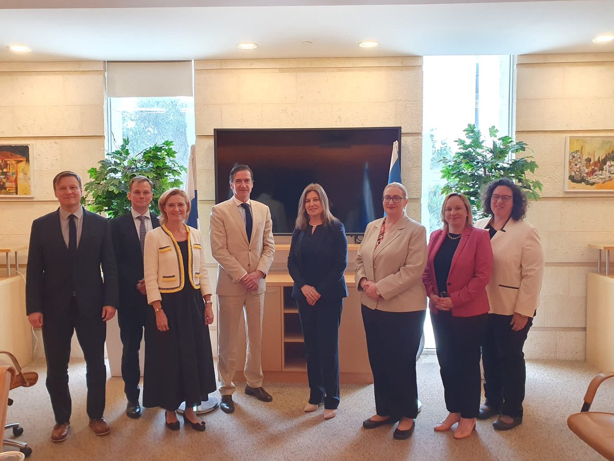 sauerka's tweet photo. Important and useful exchange of views on current global, regional and bilateral affairs with Political Director Aliza Bin-Noun and her team. Political consultations 🇮🇱🇫🇮 @Ulkoministerio @IsraelMFA @FinIsrael @klehtoa @AlizaBinNoun https://t.co/XLDzrMCqma