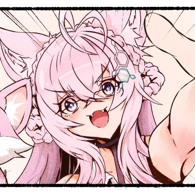 絵について色々教えてもらってる狭間師匠からお顔専用のバトンが届いたので! バトンを渡す相手は…相互さんで!よかったら続いてください   