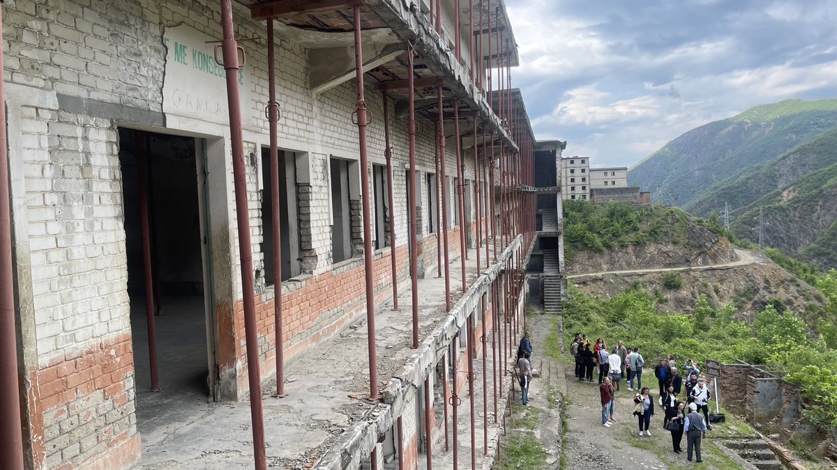 IDMCal's tweet photo. 🔔 Honoring the 50th anniversary of #Spaç Prison revolt, #Albania's history milestone. Silhouette installations, student #dramatization, #exhibitions, and a documentary shed light on the courageous revolt. Connect with history at the former #prison. https://t.co/UHNKEarl72