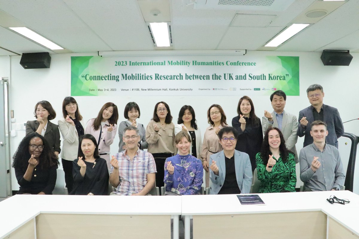 Some of our CeMoRe team and friends attended a conference at <a href="/konkuk_univ/">건국대학교</a> as part of a UKRI grant to connect mobilities research this month! 
🛫 Check out the blog post to read more about their travels and time in Seoul 🛬

lancaster.ac.uk/cemore/connect…