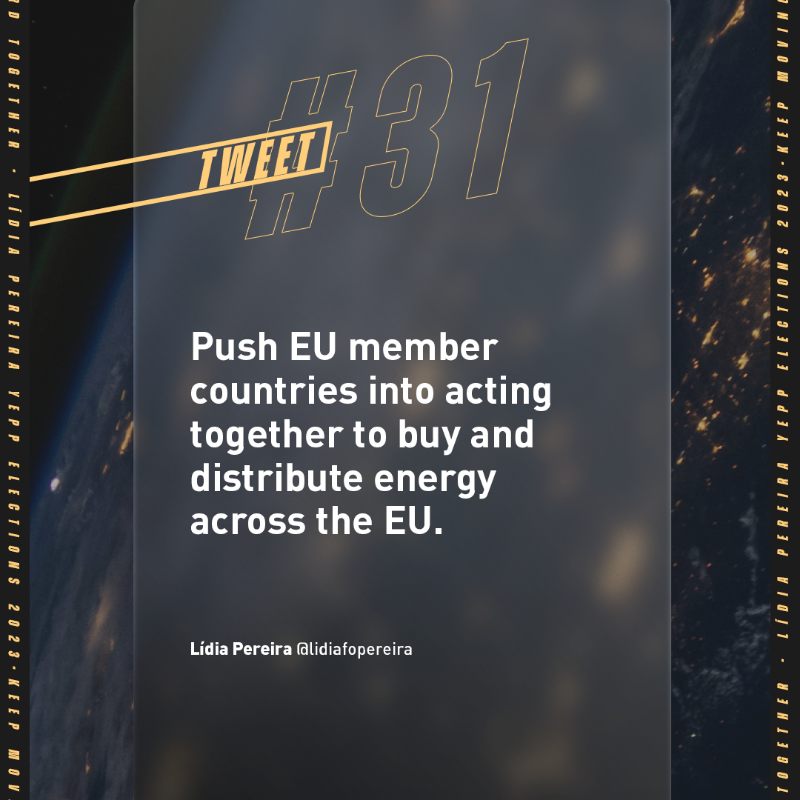 lidiafopereira's tweet photo. Push EU member countries into acting together to buy and distribute energy across the EU.
#keepmovingtogether https://t.co/LaUODuBhge